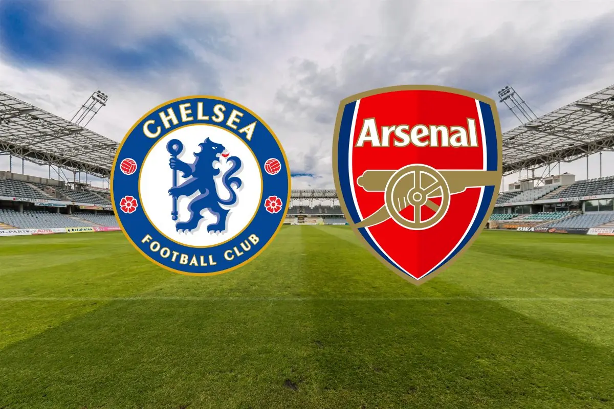 Imagem do jogo do Chelsea x Arsenal