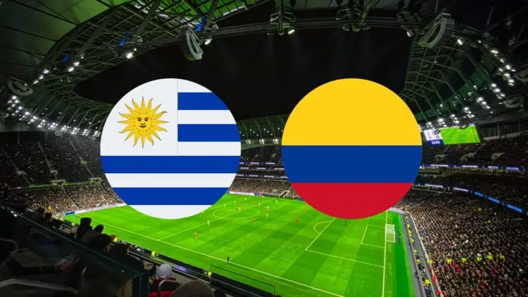 Horário e onde assistir o jogo do Uruguai hoje contra a Colômbia nas eliminatórias