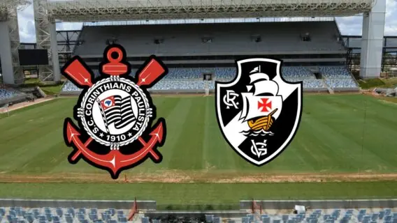 Onde vai passar o jogo do Corinthians hoje contra o Vasco (24/11)