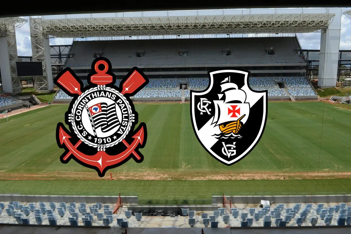 Transmissão do jogo do Corinthians x Vasco