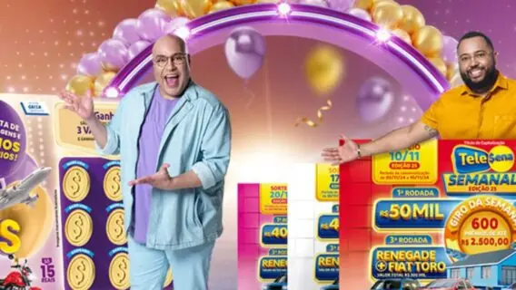 Resultado da Tele Sena de 33º aniversário: 4º sorteio e ganhadores (03/11)