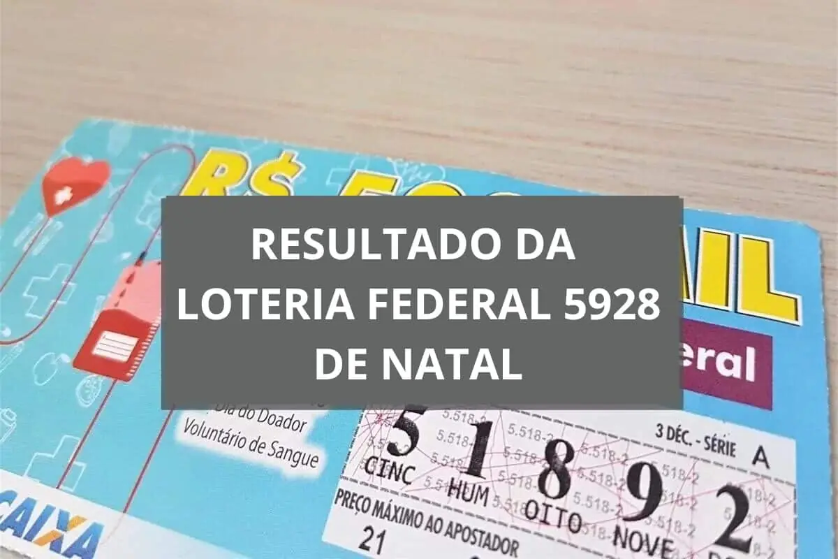 Resultado da Loteria Federal de Natal 2024 HORÁRIO