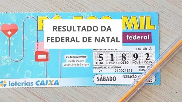 Resultado da Loteria Federal de Natal 2024: veja os números