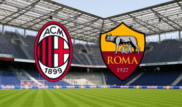 jogo do Milan contra a Roma