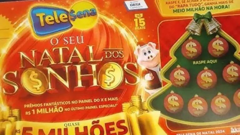Resultado da Tele Sena de Natal: 2º sorteio e ganhadores (01/12/24)