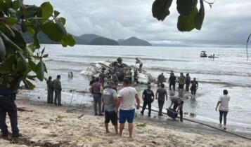 Queda de avião em Ubatuba