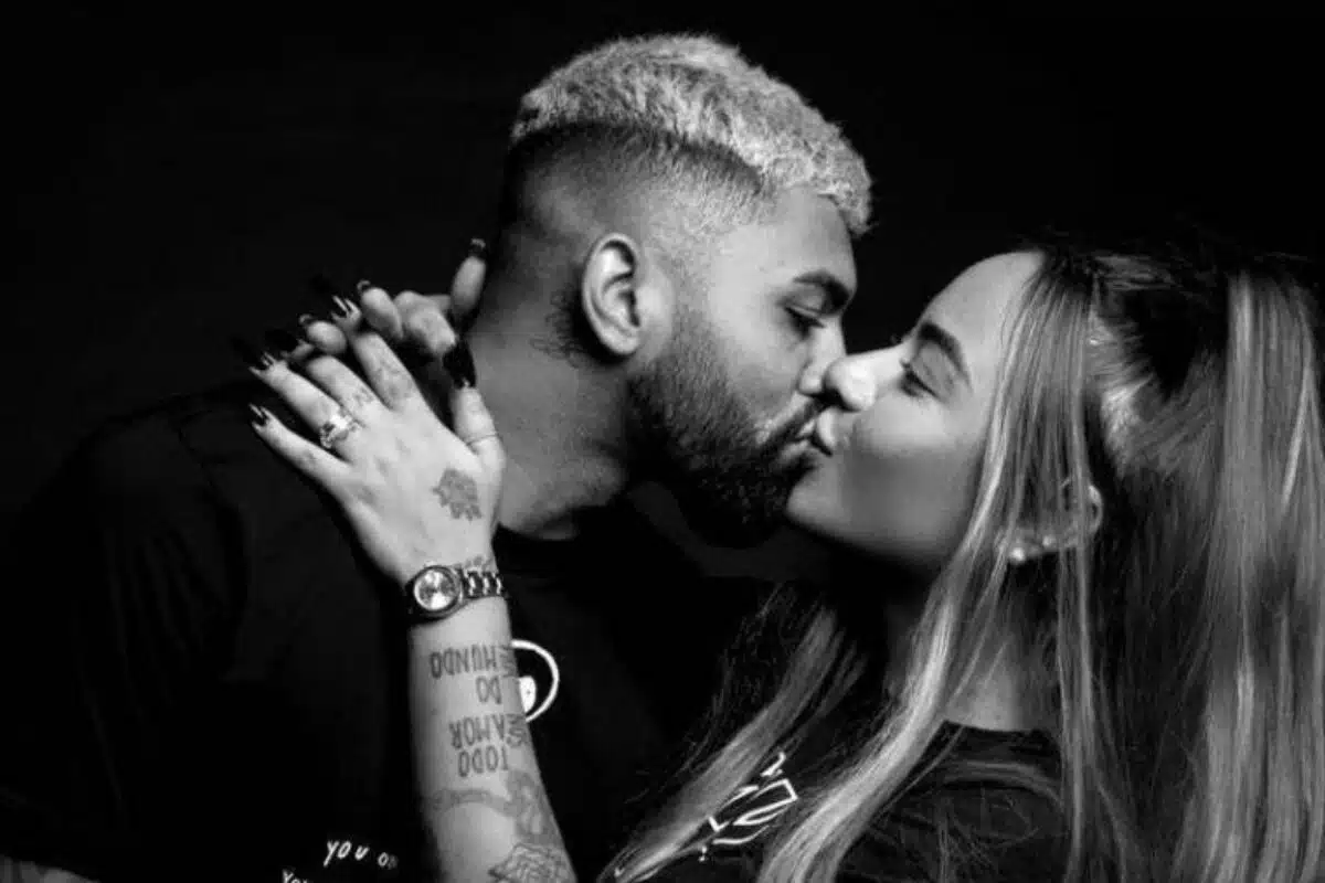 Gabigol e Rafaella