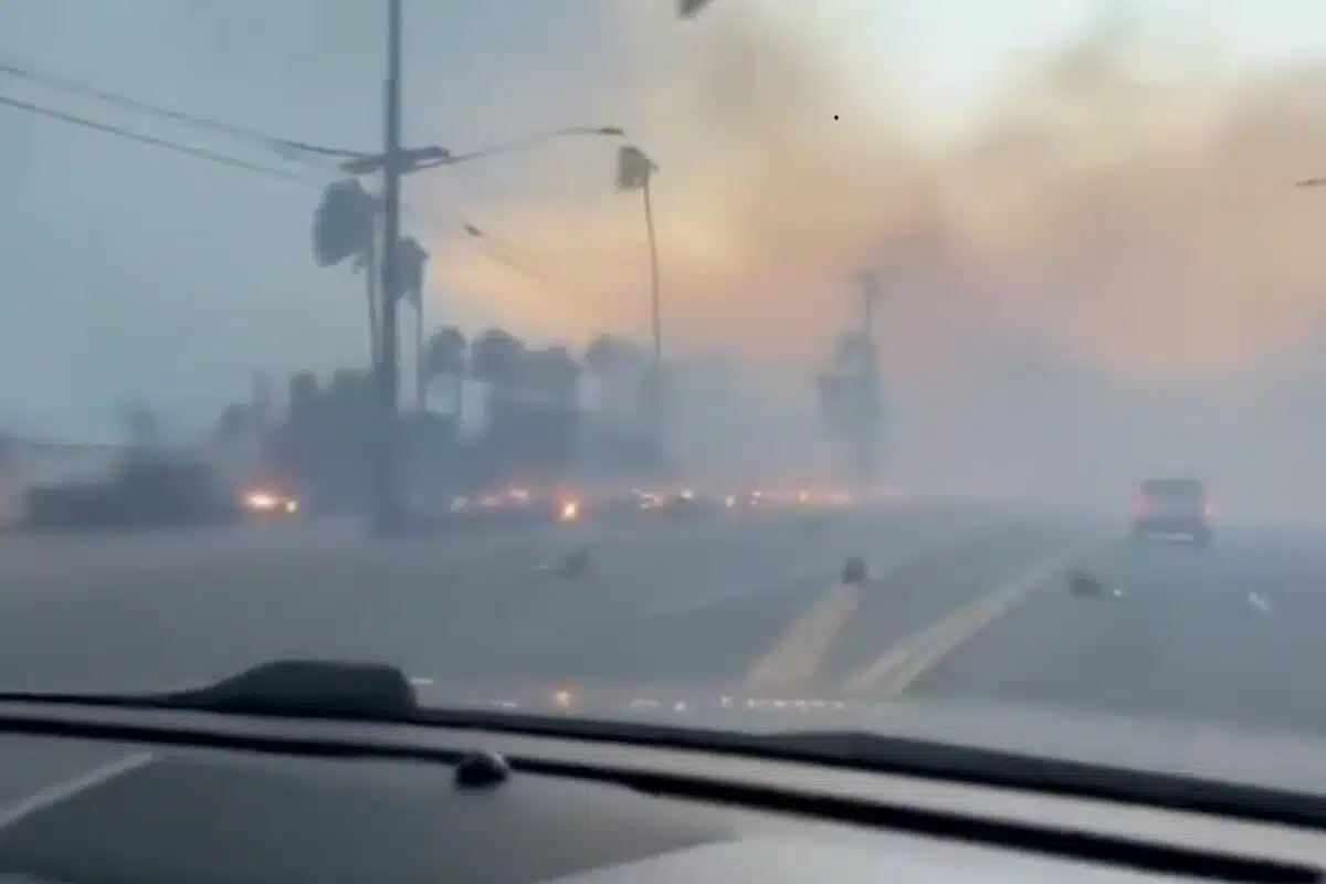 incêndio na Califórnia