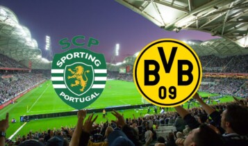 Jogo do Sporting na Champions