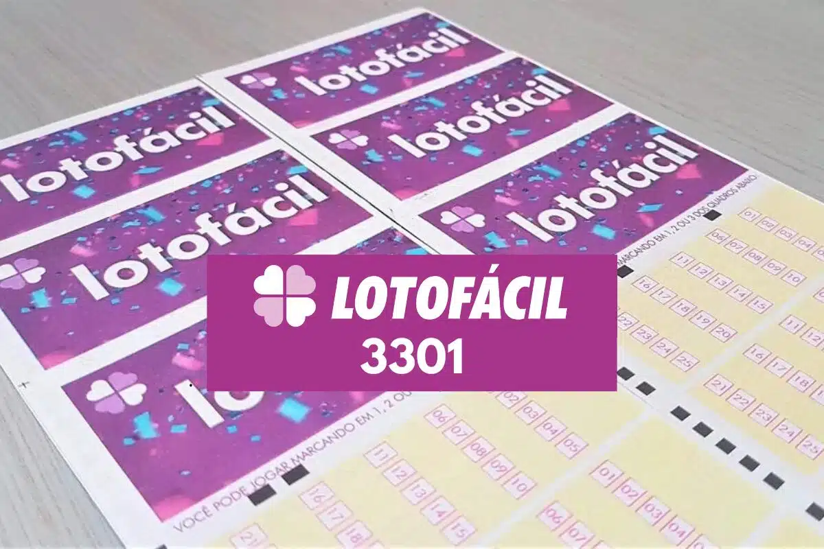 Resultado da Lotofácil 3301