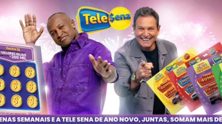 Resultado da Tele Sena de Ano Novo 2025 de domingo (12/01) atualizado