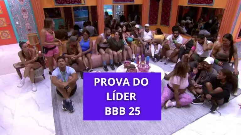 Quem ganhou a Prova do Líder BBB 25: veja quem assumiu a nova liderança (13/2)
