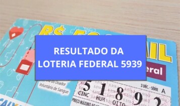Resultado da Loteria Federal 5939