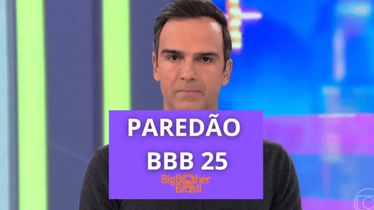 Quem está no paredão do BBB 25: como foi votação (9/2)