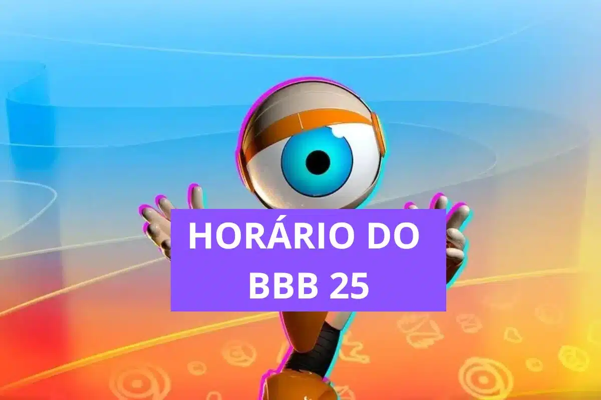 Que horas começa o BBB 25 neste domingo