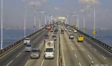 Ponte Rio-Niterói tem pontos de lentidão neste sábado