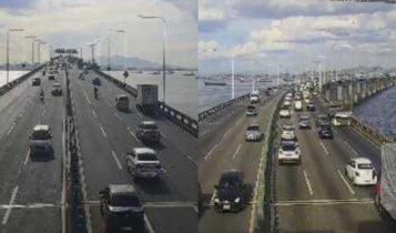 Ponte Rio-Niterói tem lentidão agora