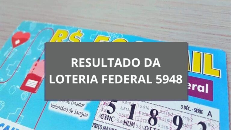 Resultado da Loteria Federal de hoje 5948  (12/03/25)