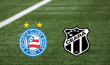 Jogo do Bahia e Ceará hoje