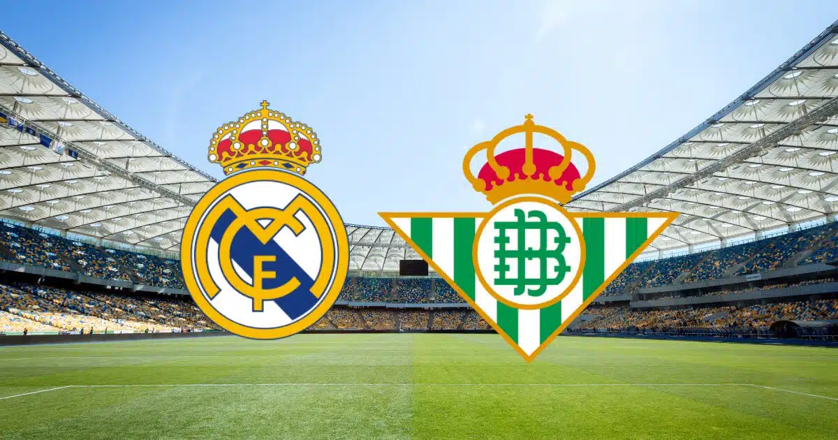 Onde vai passar o jogo do Real Madrid x Betis