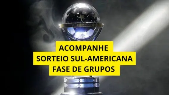 Que horas é o sorteio da Sul-Americana 2025 hoje e onde vai passar