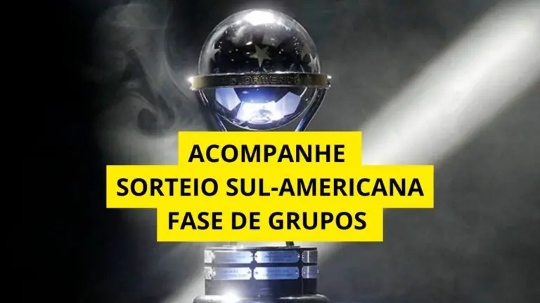 Que horas é o sorteio da Sul-Americana 2025 hoje e onde vai passar