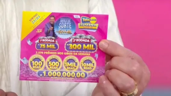 Resultado da Tele Sena de hoje (23/03): 2º sorteio de Páscoa 2025