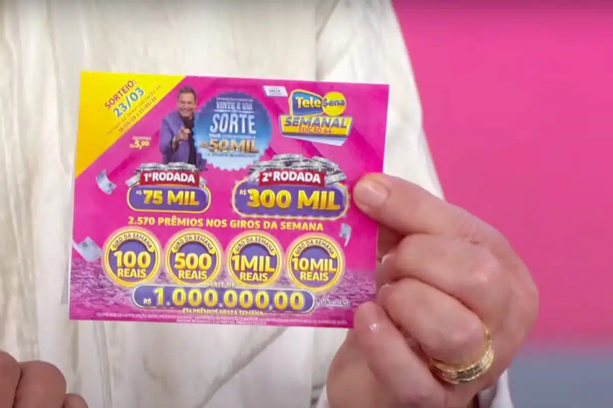 Resultado da Tele Sena de hoje