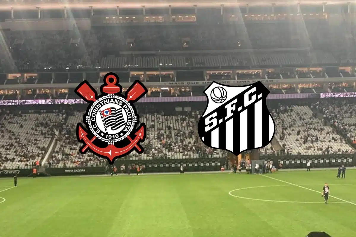 jogo do Corinthians e Santos hoje