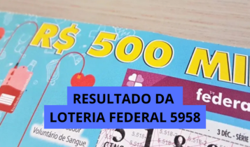 Resultado da Loteria Federal 5958