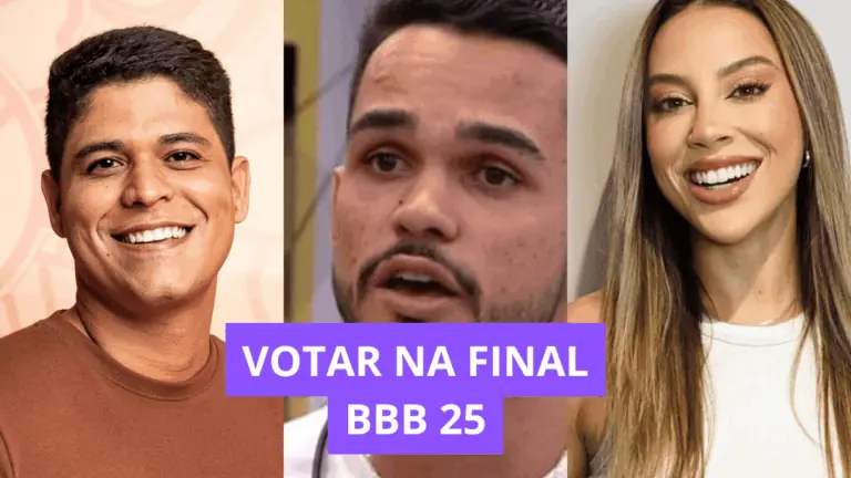Como votar em quem ganha o BBB 25: Renata, João ou Guilherme no Gshow