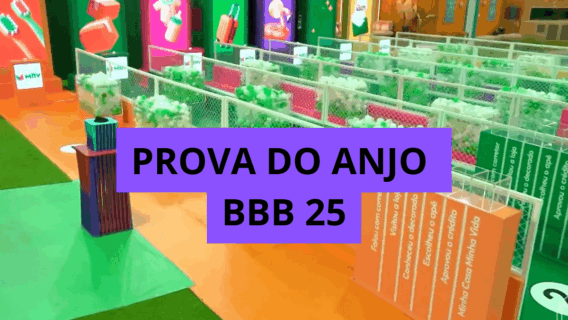 Quem ganhou a prova do anjo hoje no BBB 25 nesta sexta-feira: acompanhe (11/04)