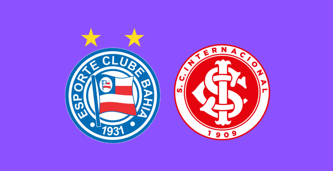 Jogo do Bahia e Inter hoje