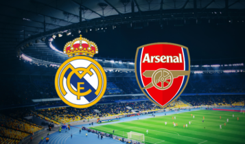 onde vai passar o jogo do Real Madrid e Arsenal