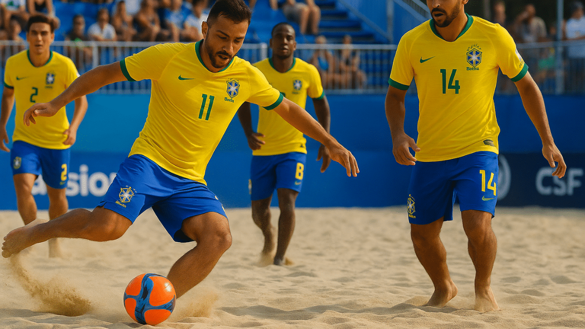Final da Copa do Mundo de Futebol de Areia acontece domingo: veja horário Final da Copa do Mundo de Futebol de Areia