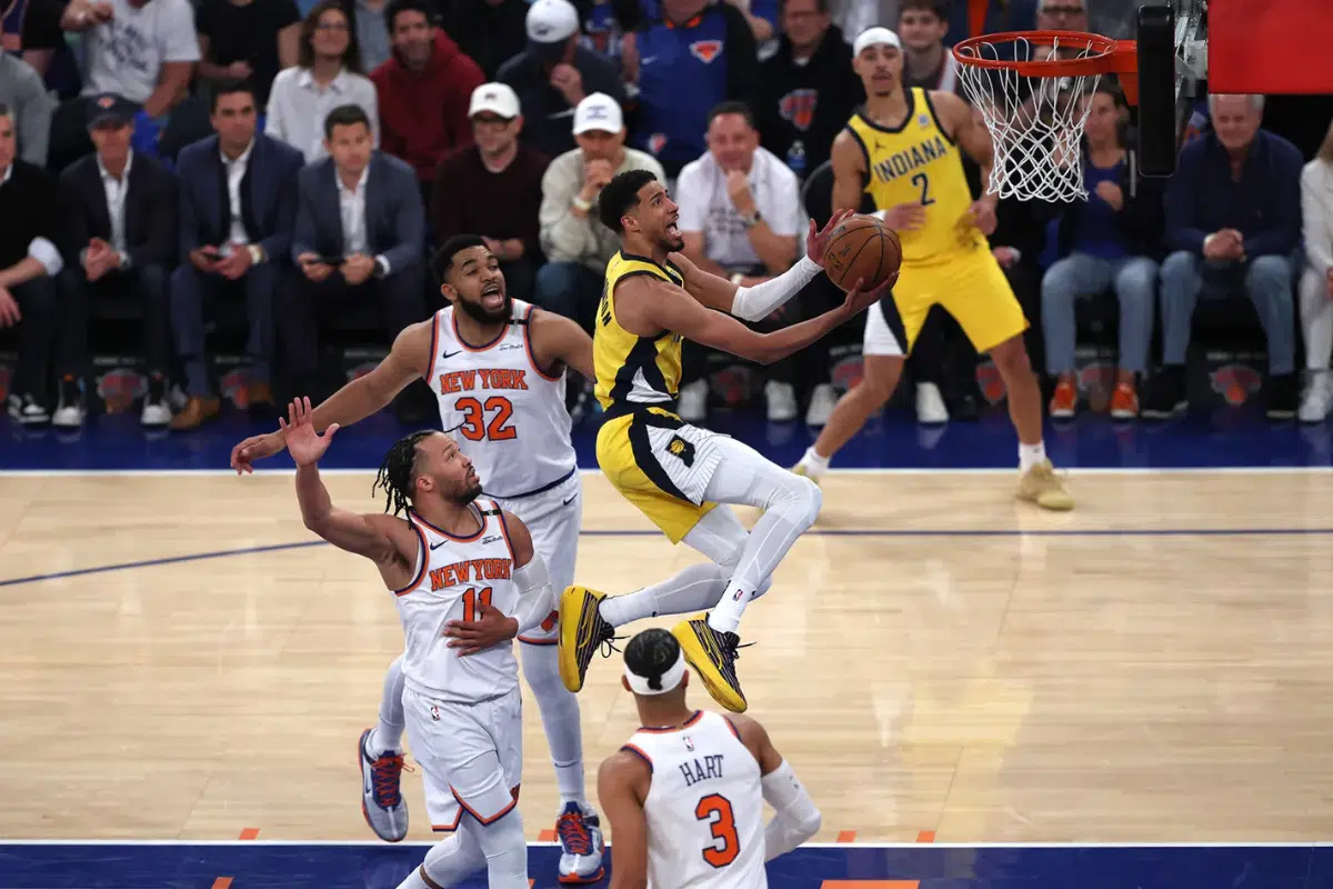 Knicks x Pacers no jogo 3
