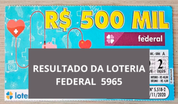 Resultado da Loteria Federal