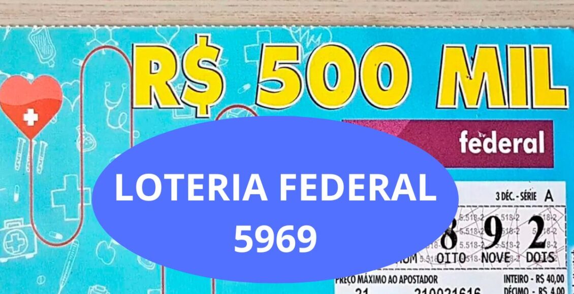 Resultado da Loteria Federal de hoje 5969
