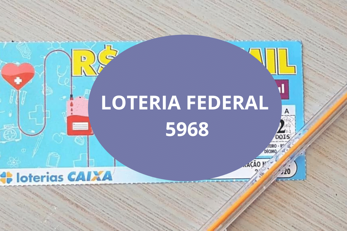 Saiu: Resultado da Loteria Federal de hoje 5968 (24/05/25) Loteria Federal de hoje 5968