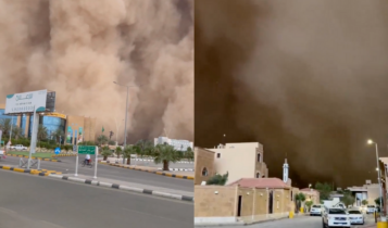 tempestade de areia