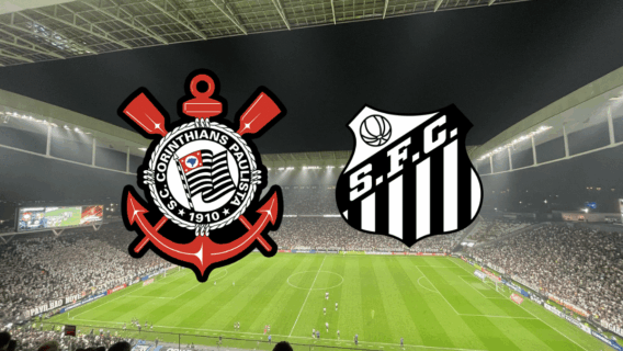 Onde vai passar o jogo do Corinthians hoje: escalação contra o Santos (18/5)