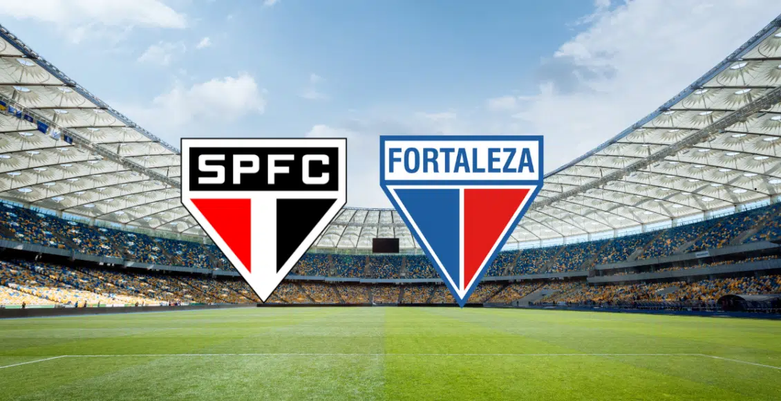 jogo do São Paulo e Fortaleza