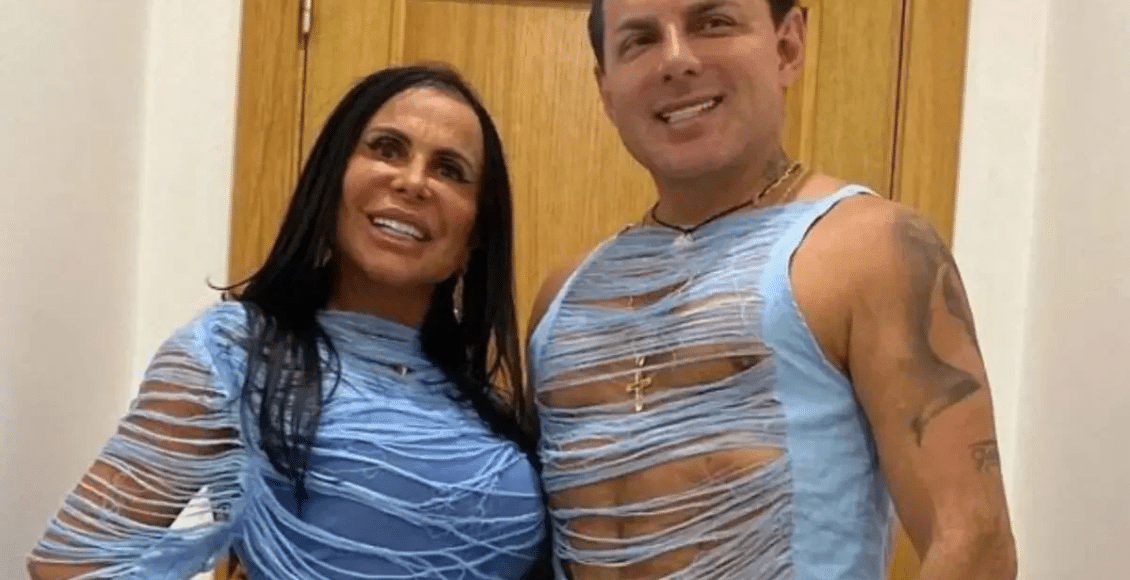 Gretchen e marido