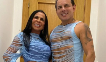 Gretchen e marido