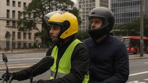 Mototáxi por aplicativo segue operando em SP apesar de proibição