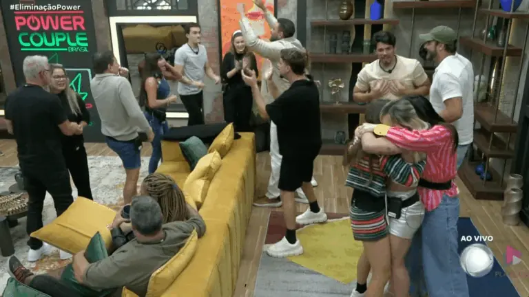 Quem saiu do Power Couple 2025: casal Giovanna e Diego é eliminado