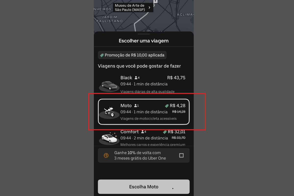 Mototáxi por aplicativo segue operando em SP apesar de proibição uber