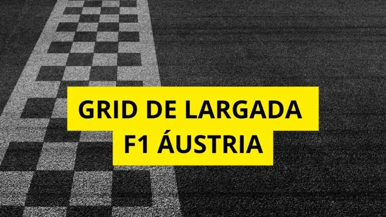 Grid de Largada da Fórmula 1 tem Norris na Pole Position na Áustria