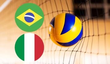 Brasil de vôlei masculino enfrenta a Itália