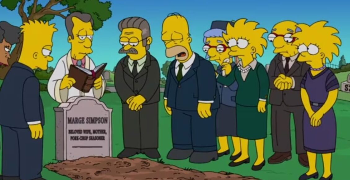Marge morre em Os Simpsons